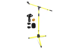 Tripod Mic Stand Floor Adjustable 18 to 72 Inches Sturdy Boom Arm Holder Microphone Stands Pedestal Para Microfono for Singing