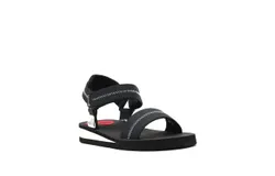 Love Moschino Women&apos;s Zig Zag Motive Sandals In Black