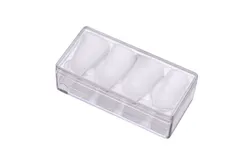 Muslady Ultra-Thin Guitar Fingertip Protector Anti-Slip Silicone Finger Guard Cover Left-Hand Finger Caps Prevent Pain for Guitar Ukulele Stringed Instrument (4 Pcs)