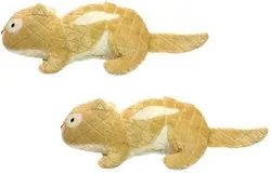 MIGHTYMassive-Nature-ChipmunkSqueaker-Multiple Layers&period; Made Durable&comma; Strong & Tough&period; Interactive Play Dog Toy &lpar;Tug&comma; Toss & Fetch&rpar;&period; Machine Washable & Floats&period; &lpar;Massive 2 Pack&rpar;