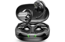 Wireless Headphones &comma; Bluetooth 5&period;3 Headphones，Sports Headphones  -Black