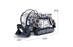 Building Block Construction Vehicle&comma; Compatible with LEGO&comma; Educational Puzzle RC Toy Model
