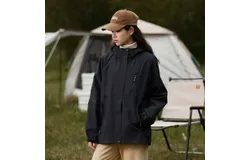 Windproof Jacket Women Waterproof Lightweight Mountain Sports Jacket Hooded Windbreaker Raincoat