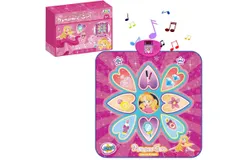 SUNLIN Dance Mat - Dance Mixer Rhythm Step Play Mat -Birthday Gifts for Kids Ages 3-12&comma;Princess dance mat