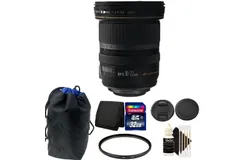 Canon EF-S 10-22mm f&sol;3&period;5-4&period;5 USM Lens 32GB Accessory Kit for Canon DSLR Camera