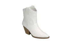 La Shoe King Women&apos;s Stop And Stare Bootie In Pearl
