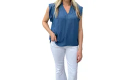 Willa Story Annie Top In Blue