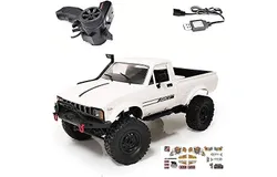 WPL 1&colon;16 C24-1 Upgrade Version Remote Control Car Full Scale 4WD Off-Road Truck with Headlight RC Car&comma; Climbing Vehicle Speed Model Toys