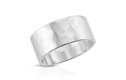 9&period;5Mm Hammered Ring by eklexic