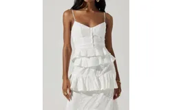 Astr Elfie Top In White
