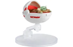 Hot Wheels Star Wars The Child Hover Pram Inspired by "The Mandalorian" with Flight Stand