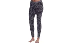 Barefoot Dreams Cozychic Ultra Lite Leopard Leggings In Graphite&sol;carbon