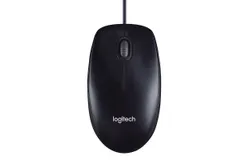 Logitech Wired Mouse M90 Black USB-One pack