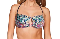 Nanette Lepore Bandeau Bikini Top In Desert Diamond