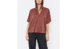 Momoni Brooklyn Shirt In Terracotta