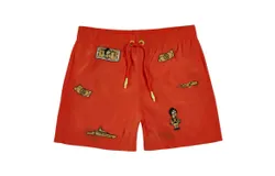 Bain De Mer Escobart Swimear In Orange
