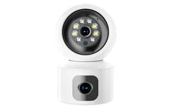 HD 360 degree baby monitor two-way voice motion detection night vision indoor surveillance camera