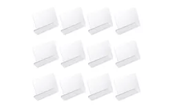 Clear Acrylic Dry Erase Board Letter Message Board 3&period;5&apos;&apos;x2&period;7&apos;&apos; Transparent Plate for Note Memo Frameless Writing Board Desktop Decor Home Office School Clothes Shop Jewelry Store