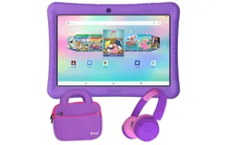 Contixo K102 10" Kids Tablet&comma; Bluetooth Headphones&comma; Tablet Bag&comma; & Stylus Bundle by Contixo