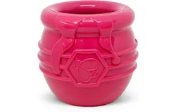 Honey Pot &bsol;u2013 Durable Dog Treat Dispenser & Enrichment Toy Made in USA from Non-Toxic&comma; Pet Safe&comma; Food Safe Natural Rubber Material for Mental Stimulation&comma; Problem Chewing&comma; Calming Nerves&comma; & More