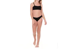 Submarine Meshy Bikini Set In Black