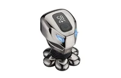 Bald Men Shaver&comma; Men Electric Shaver Shaver Wet Shaving and Bald Dry Shaver 7D Head Waterproof LED Display Machine Shaving