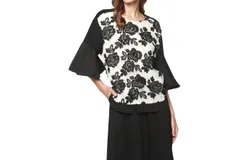 Eva Franco Gigi Top In Bat Orchid