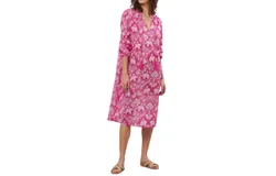 Hartford Rahma Woven Dress In Pink