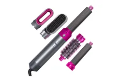 Hot air comb 5-in-1 curling iron Straightener Curling iron Straightener automatic curling power perm iron 800w