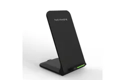 Vertical wireless charger Foldable mobile phone desktop stand for iPhone Samsung Huawei 15W fast charge
