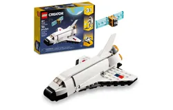 Juguete LEGO Creator 3 en 1 del transbordador espacial a la figura de astronauta a la nave espacial 31134&comma; juguetes de construcción para niños y niñas de 6 años o más&comma; idea de regalo creativa