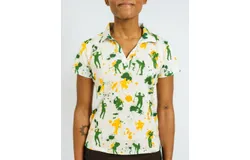 Yatta Golf People&apos;s Party Polo&period; Women&apos;s&period; Limited Edition&period; In White
