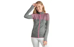 Women&apos;s Colorful Full Zipper Jacket with Thumb Holes - Perfect for Spring & Fall