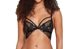 Cosabella Paradiso Petite Triangle Bralette Parad1302 In Black