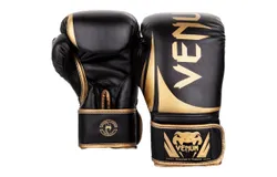 Venum Elite Boxing Gloves-Black&sol;Gold