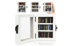 Anxiety Bookshelf Mini Bookshelf Ornament Miniature Bookshelf Decor  &lpar;White&rpar;