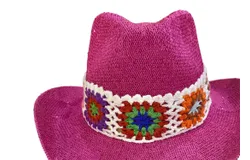 Wona Trading Crochet Hatband In Ivory