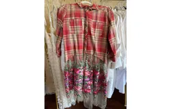 Aratta Women&apos;s Anastasia Maxi Shirt In Vintage Red