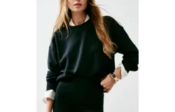 Spanx Airessentials Women&apos;s Crew In Very Black