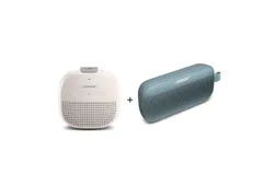 Bose SoundLink Micro Bluetooth Speaker-（White）&plus; SoundLink Flex Bluetooth Speaker-（Blue）-New