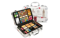 Vokai Makeup Kit Set&comma; 74-Piece Makeup Set with Case and Carrying Handle &lpar;London Case&rpar;