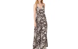 Bila77 Patterned Jumpsuit In Gx Mink