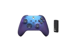 Microsoft xbox series controller Bluetooth wireless controller XboxOneS controller steam XBOX starry sky controller computer version PC mobile phone TV Aurora Purple wireless adapter
