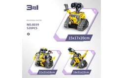 Sillbird Robot Toys for Kids 6-12&comma; Remote & APP-Controlled Robotics Kit Stem Kit Educational Gifts Toys&lpar;520 Pieces&rpar;yellow