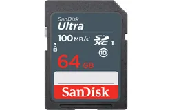 SanDisk 64GB Ultra SDXC UHS I Memory Card