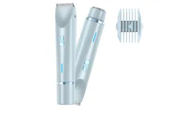 2025 New Glow Aura Bikini Shaver&comma;Glowshave 2-in-1 Women&apos;s Body Shaver&lpar;Blue&rpar;