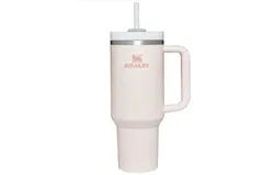 Stanley Quencher H2&period;0 &lpar;1&period;18L&rpar;FlowState Stainless Steel Vacuum Insulated Tumbler with Lid and Straw for Water&comma; Iced Tea or Coffee-Rose