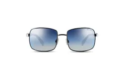 Velvet Eyewear Womens Navigator Metal Sunglass Style Ruby in Silver with a Flash Lens - 100&percnt; UV Protection - Designed for Women - Designed in the USA