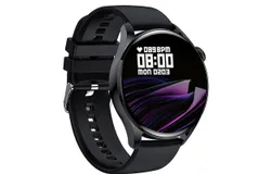 GT5 Smartwatch Bluetooth Talk Music Heart Rate Blood Pressure Blood Oxygen Sports Smartwatch &lpar;Black&rpar;