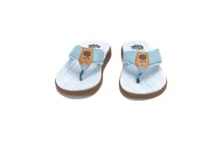 Yellowbox Gerri Blue Flip Flop In Light Blue Denim